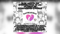 Rastreadoras invitan a marcha por desaparecidos este domingo