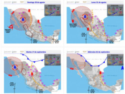 Se pronostican fuertes lluvias para Sinaloa