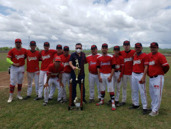 Premian al campeón de la Liga de Beisbol de Segunda Fuerza