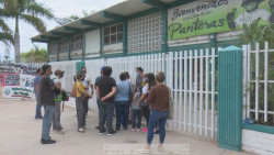 Se manifiestan madres de familia en el CBTA 197