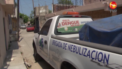 Fumigan 22 colonias contra el Dengue