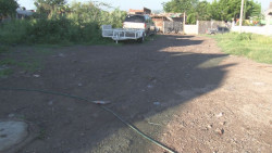 Denuncian el problema de recolección de basura en la Renato Vega Amador