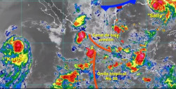 Conagua pronostica lluvias fuertes con descargas eléctricas para Sinaloa y aisladas para Sonora, este martes