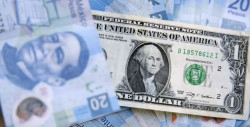 Peso mexicano suma seis semanas con ganancias y se posiciona debajo de los 21 pesos