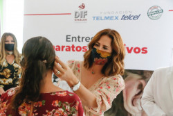 Entrega el DIF Sinaloa auxiliares auditivos