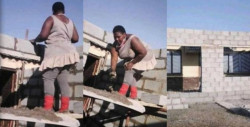 Ingeniera sudafricana inspira al construir su propia casa