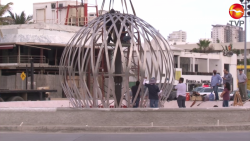 Instalan 'La Perla del Pacífico' de Mazatlán