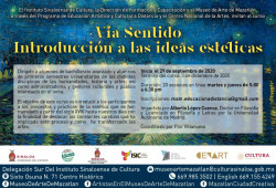Invitan al curso Vía Sentido de parte del Centro Nacional de las Artes