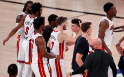 Heat de Miami a un triunfo de las finales