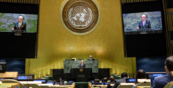 Solo 9 de los 190 representantes en la Asamblea General de la ONU de este año fueron mujeres
