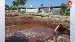 Rompen tubería y dejan sin agua tres fraccionamientos en Mazatlán