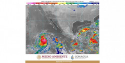 Esta es la trayectoria del huracán Marie (categoría 2 en el Pacífico)