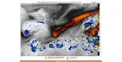 Temperaturas de hasta 40° para Sinaloa y 45° para Sonora y "densidad de rayos" por la tarde-noche de este lunes: CONAGUA