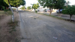 Destrozada la principal del Paseo Azteca