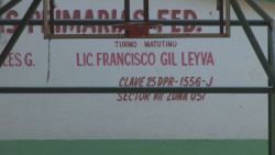 Objeto de robo la Escuela Primaria Francisco Gil Leyva