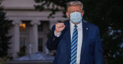 Trump, mejorado de COVID-19, amaga con volver a campaña en mitin radiofónico