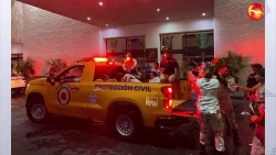 350 personas auxiliadas por lluvia