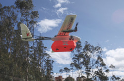 Ecuador estrena plan piloto para entregas a domicilio, con drones