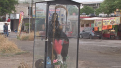 Colocan a la Santa Muerte en Chulavista