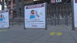 Obligatorias las medidas sanitarias para asistentes a los estadios