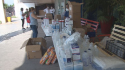 Ángeles Nocturnos hizo entrega de medicamentos al HPS