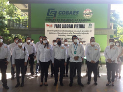 COBAES realiza paro de labores de manera virtual