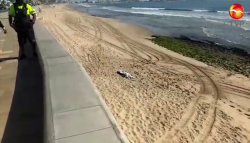 Sale a flote cuerpo sin vida en playa de Mazatlán