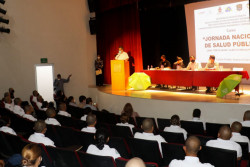 Más de 140 cadetes del Inecipe, reciben capacitación para prevenir el consumo de drogas