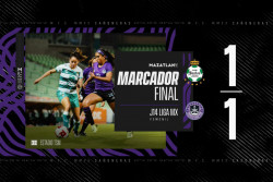 Mazatlán F.C. empata ante Santos Laguna