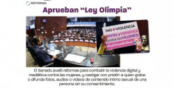 Senado aprueba la Ley Olimpia Nacional para penar de 3 a 6 años de cárcel el acoso digital