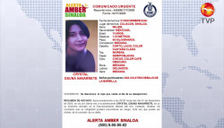 Activan alerta AMBER en busca de Crystal Osuna Navarrete