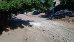 En mal estado las calles de la Buenos Aires