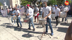 Retumba la tambora, es la protesta de músicos mazatlecos