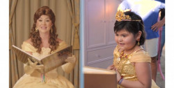 María padece leucemia: Disney hizo que "Bella" le hablara en español y le nombrara princesa honoraria