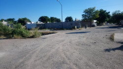 Calles en el sector las terrazas en mal estado