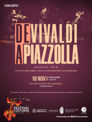 En Casa Haas recordarán a dos grandes “De Vivaldi a Piazzolla”