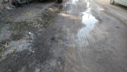 Se registra fuga de agua en la colonia Agrarista Mexicana
