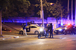 Cuatro lesionados en accidente en el desarrollo urbano 3 ríos