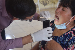 Comunidades rurales reciben a las brigadas médicas de GPO