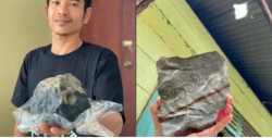 Joven se vuelve millonario tras vender un meteorito que cayó en su casa