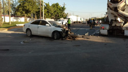 Muere al chocar contra una “revolvedora”