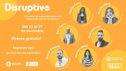 Invitan al Disruptivo Fest
