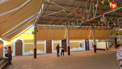 Rehabilitan cobertizo de La Noria