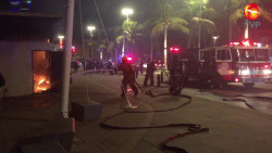 Fuga de gas, la causa del incendio en Club de Natación Playa Norte