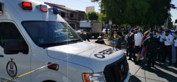 Camión urbano atropella a mujer