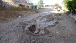 Fuga de agua en la colonia República Mexicana