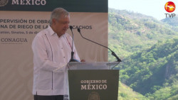 Reafirma su compromiso de culminar el distrito de riego en la Presa Picachos