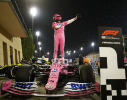 Histórico, "Checo" gana el GP de Sakhir en la F1