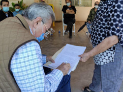 Rubén Rocha Moya hace suyas demandas de colonias para incorporarlas a la 4T