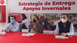 Inicia la distribución de 45 mil apoyos invernales